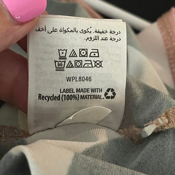 Alfani tunic top blouse shirt women's extra large XL green black throwback - Picture 9 of 15